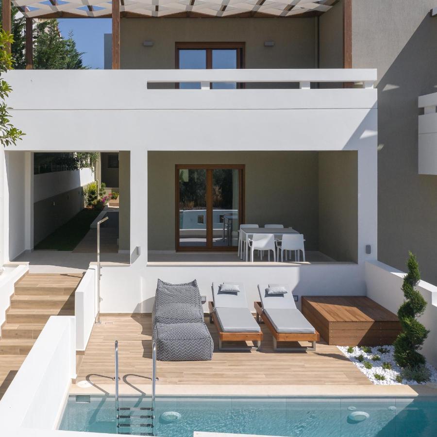 De Light Boutique Villas I II & III - Close To Rethymno, By Thinkvilla Atsipopoulo Exterior foto